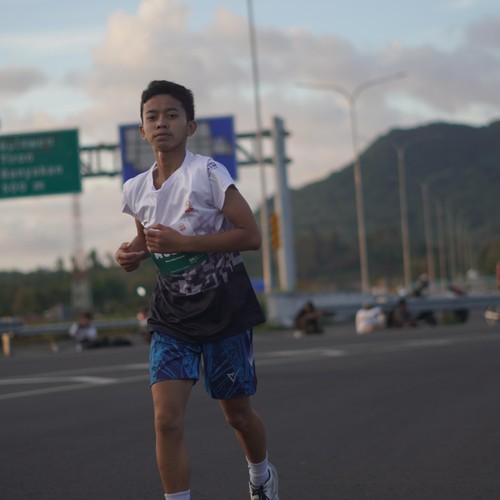 Race photo from KEDIRI HALF MARATHON 2026