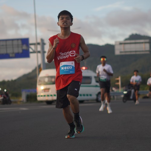 Race photo from KEDIRI HALF MARATHON 2026