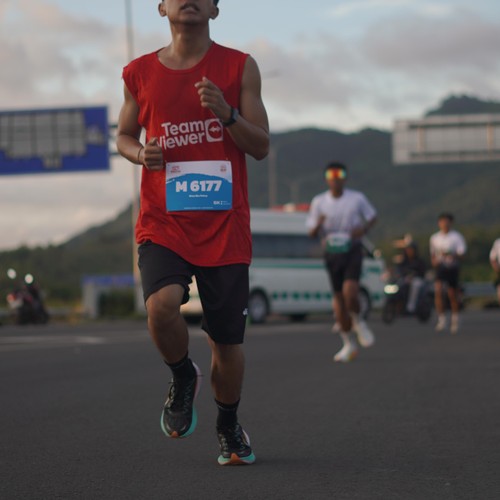Race photo from KEDIRI HALF MARATHON 2026