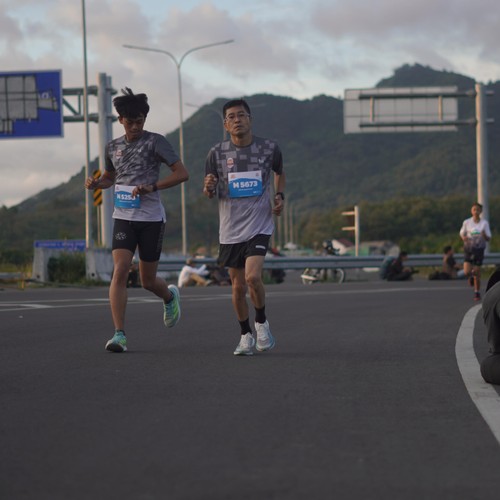Race photo from KEDIRI HALF MARATHON 2026