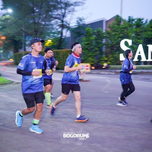 Race photo from BOGORUN 2026