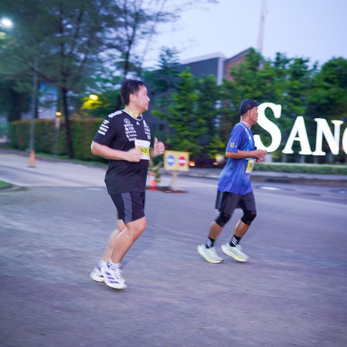 Race photo from BOGORUN 2026