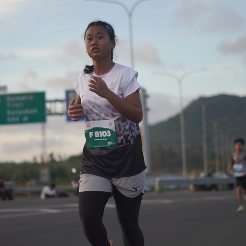 Race photo from KEDIRI HALF MARATHON 2026