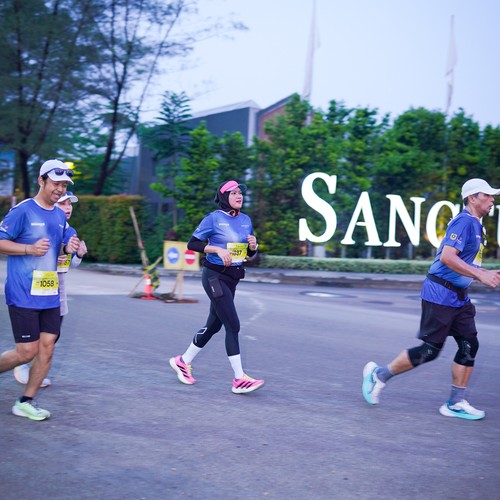 Race photo from BOGORUN 2026
