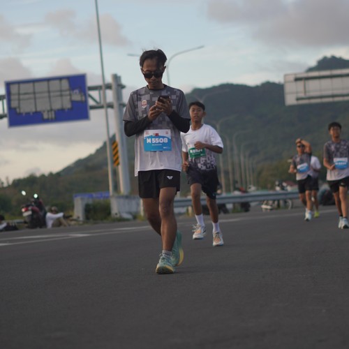Race photo from KEDIRI HALF MARATHON 2026