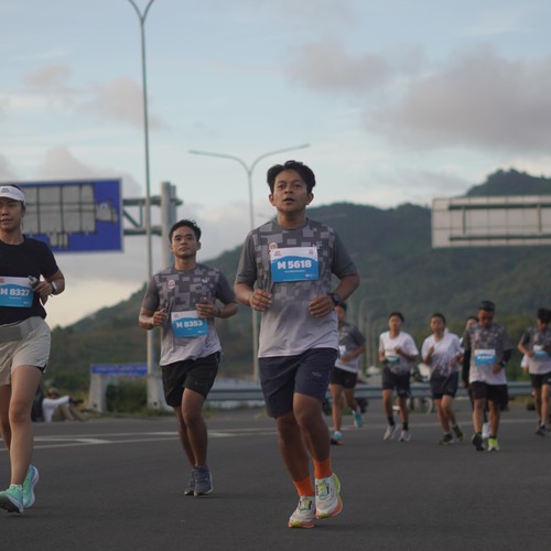Race photo from KEDIRI HALF MARATHON 2026