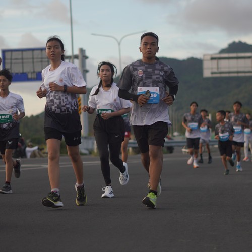 Race photo from KEDIRI HALF MARATHON 2026