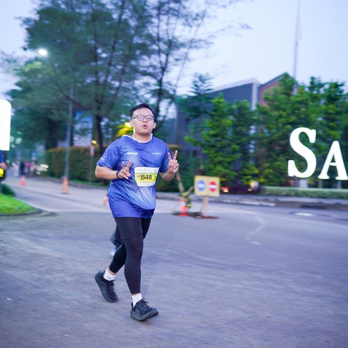 Race photo from BOGORUN 2026