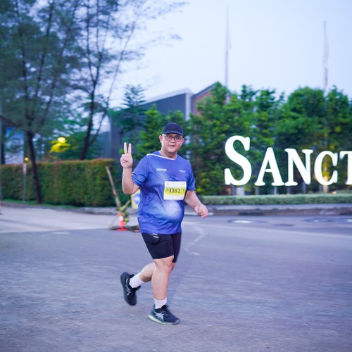 Race photo from BOGORUN 2026