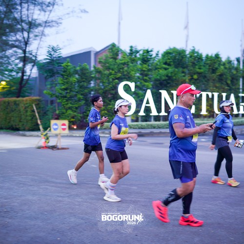 Race photo from BOGORUN 2026