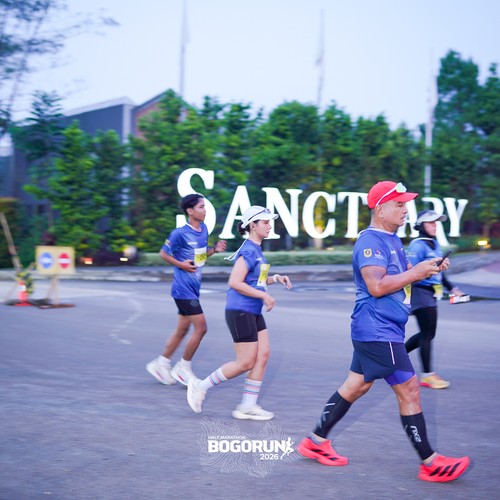 Race photo from BOGORUN 2026