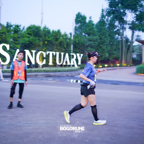 Race photo from BOGORUN 2026