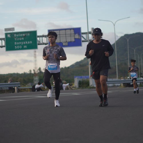 Race photo from KEDIRI HALF MARATHON 2026