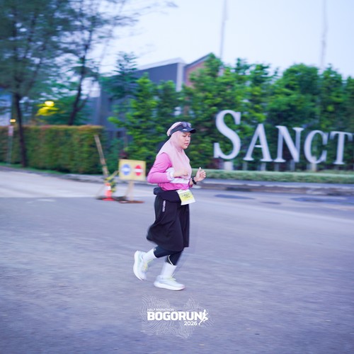 Race photo from BOGORUN 2026