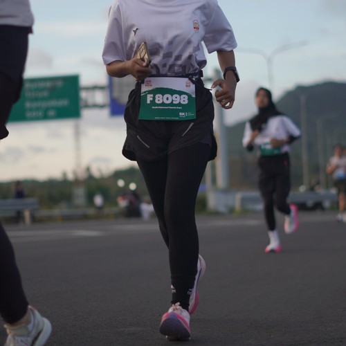 Race photo from KEDIRI HALF MARATHON 2026