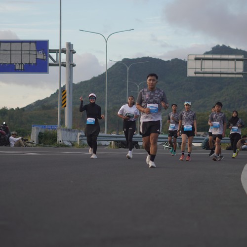 Race photo from KEDIRI HALF MARATHON 2026
