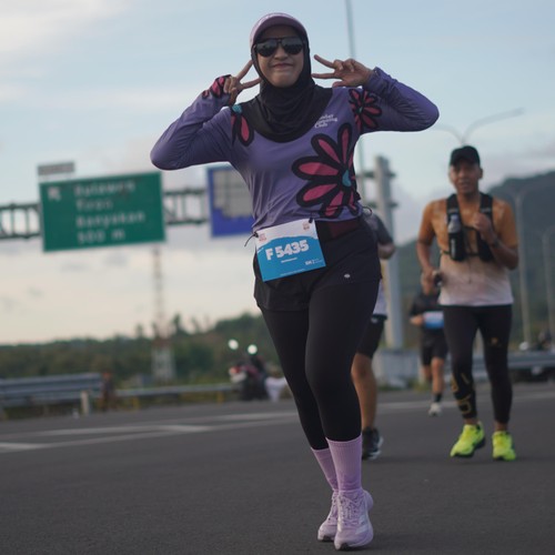 Race photo from KEDIRI HALF MARATHON 2026