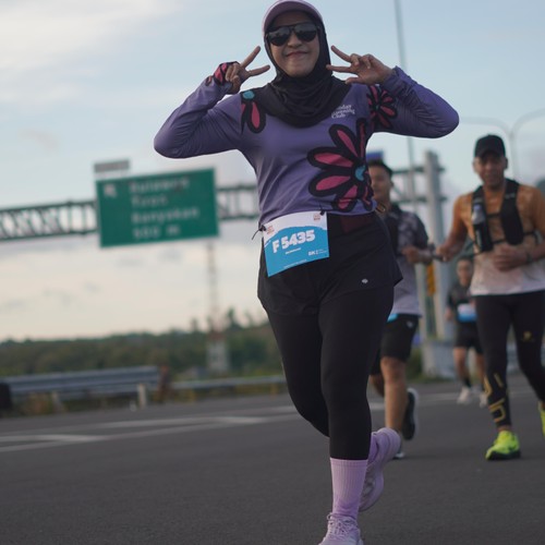 Race photo from KEDIRI HALF MARATHON 2026