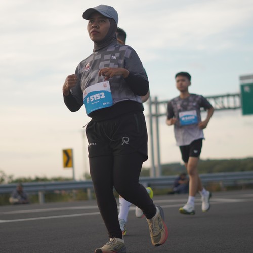 Race photo from KEDIRI HALF MARATHON 2026