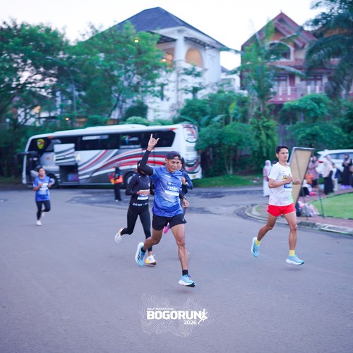 Race photo from BOGORUN 2026