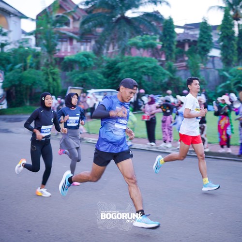 Race photo from BOGORUN 2026