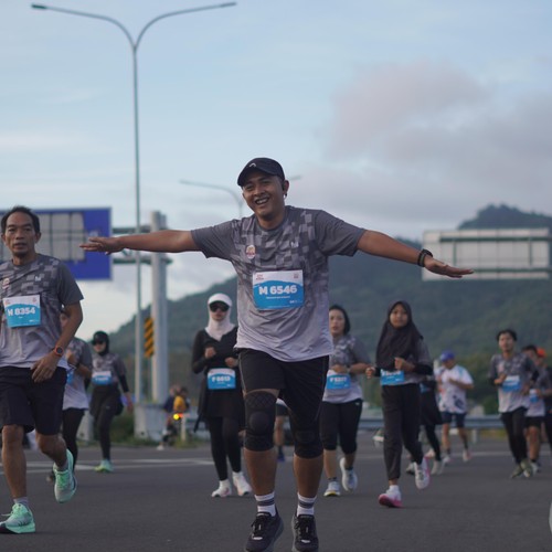 Race photo from KEDIRI HALF MARATHON 2026