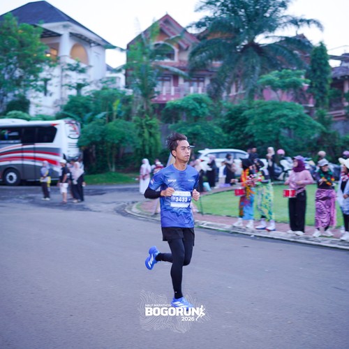 Race photo from BOGORUN 2026