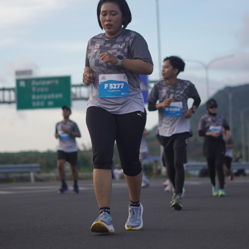 Race photo from KEDIRI HALF MARATHON 2026