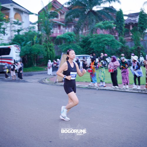 Race photo from BOGORUN 2026