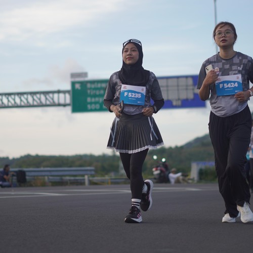 Race photo from KEDIRI HALF MARATHON 2026