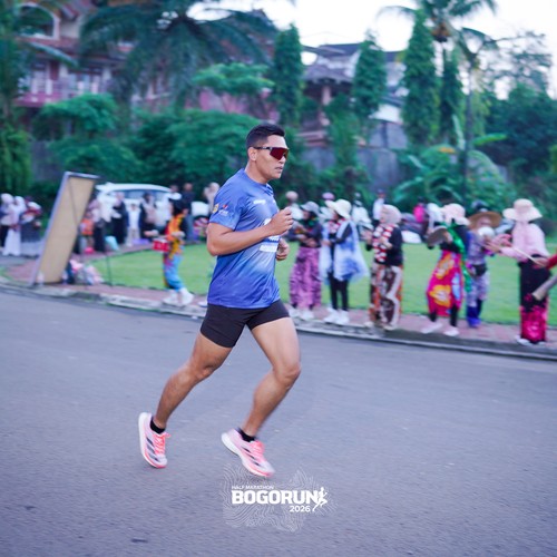 Race photo from BOGORUN 2026