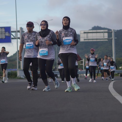 Race photo from KEDIRI HALF MARATHON 2026