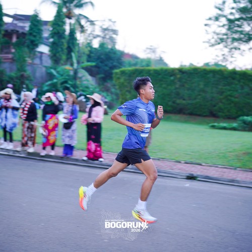 Race photo from BOGORUN 2026