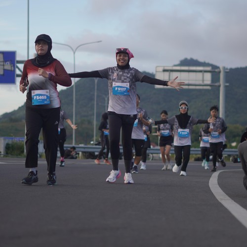 Race photo from KEDIRI HALF MARATHON 2026