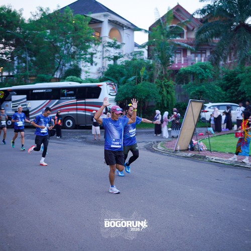 Race photo from BOGORUN 2026