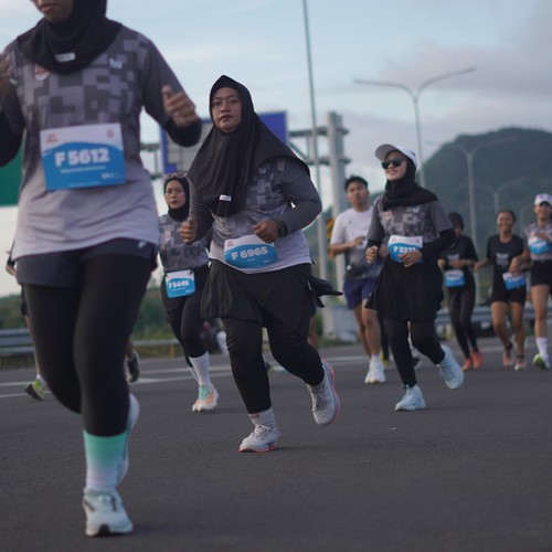 Race photo from KEDIRI HALF MARATHON 2026