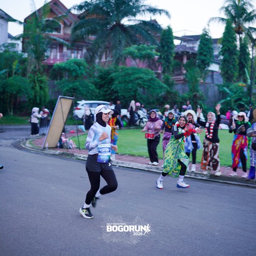 Race photo from BOGORUN 2026