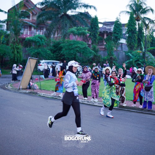 Race photo from BOGORUN 2026