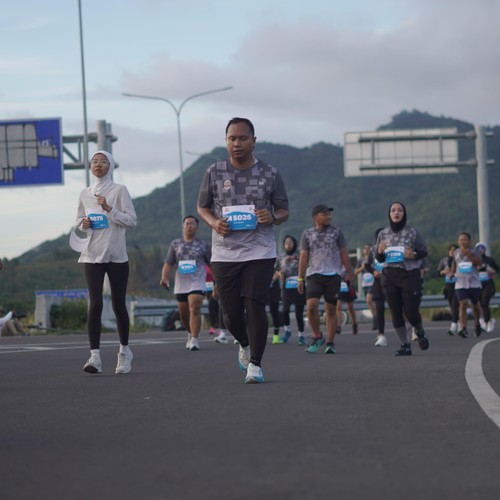 Race photo from KEDIRI HALF MARATHON 2026