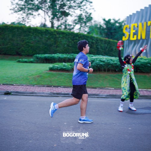 Race photo from BOGORUN 2026