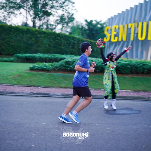 Race photo from BOGORUN 2026