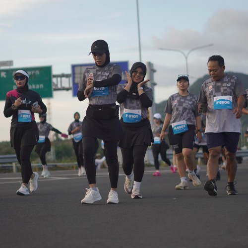 Race photo from KEDIRI HALF MARATHON 2026