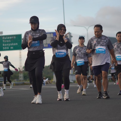 Race photo from KEDIRI HALF MARATHON 2026