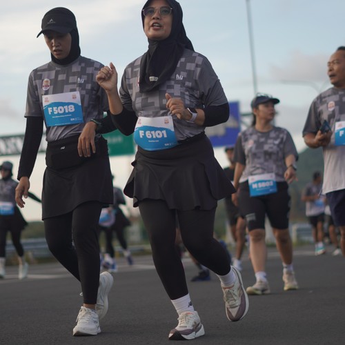 Race photo from KEDIRI HALF MARATHON 2026