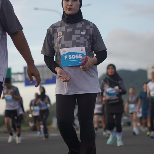 Race photo from KEDIRI HALF MARATHON 2026
