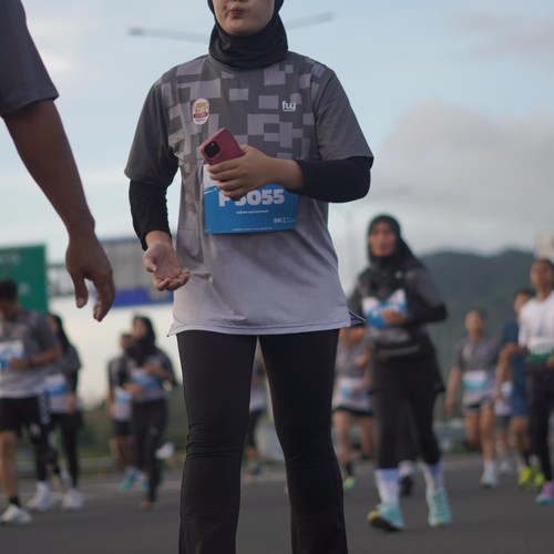 Race photo from KEDIRI HALF MARATHON 2026