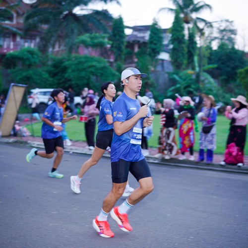 Race photo from BOGORUN 2026