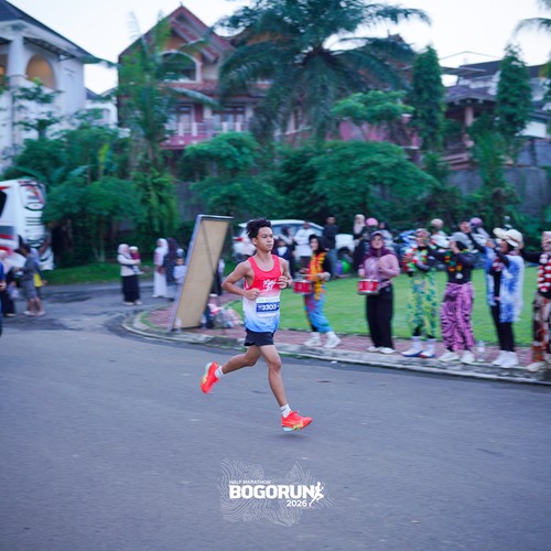 Race photo from BOGORUN 2026