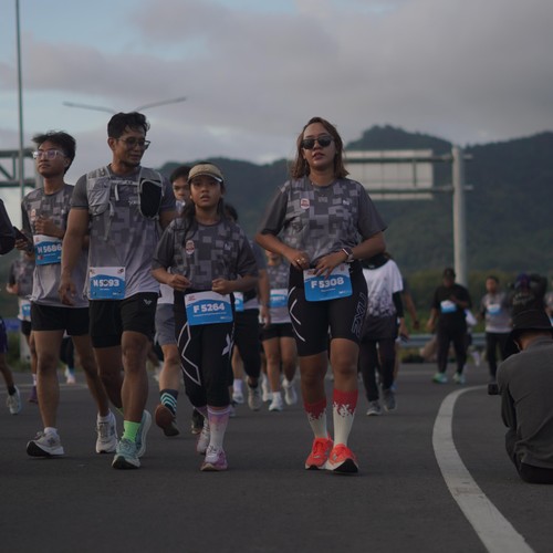 Race photo from KEDIRI HALF MARATHON 2026