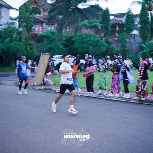Race photo from BOGORUN 2026